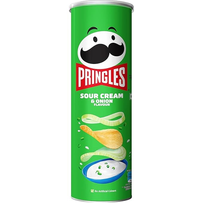 Pringles Sour Cream & Onion Potato Chips