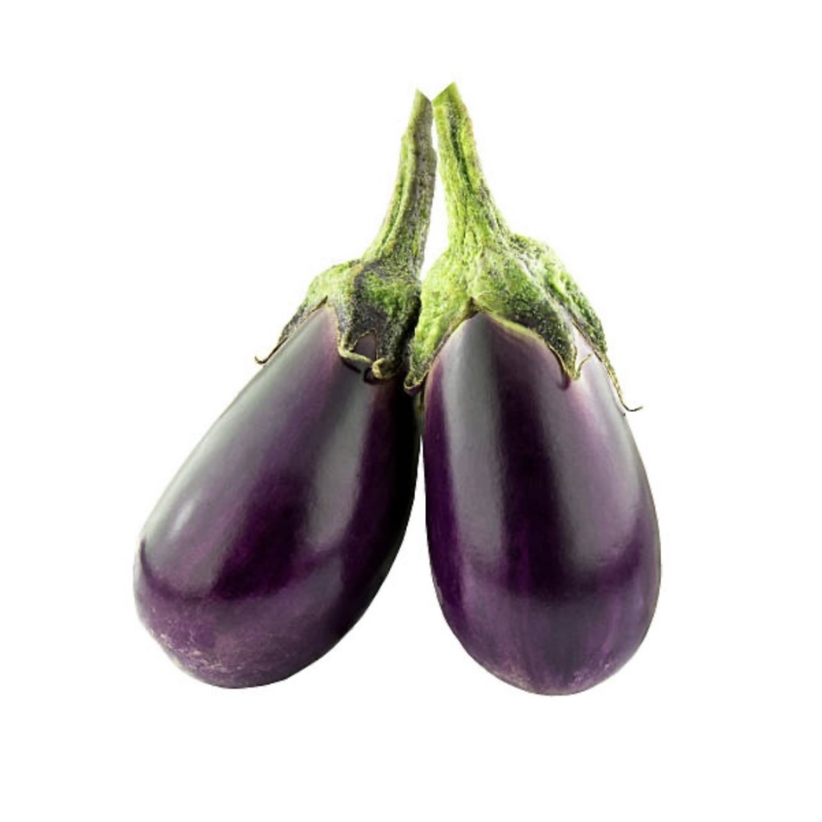 Round Brinjals Black (Kalo Gol Begun)